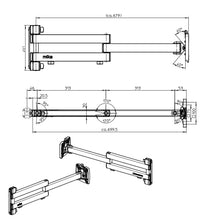 Load image into Gallery viewer, m!ka Monitor Arm XL