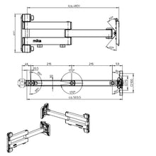 Load image into Gallery viewer, m!ka Monitor Arm M